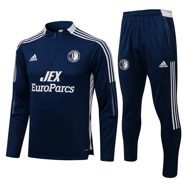 Sudadera De Training Feyenoord Rotterdam 2022 Azul Negro